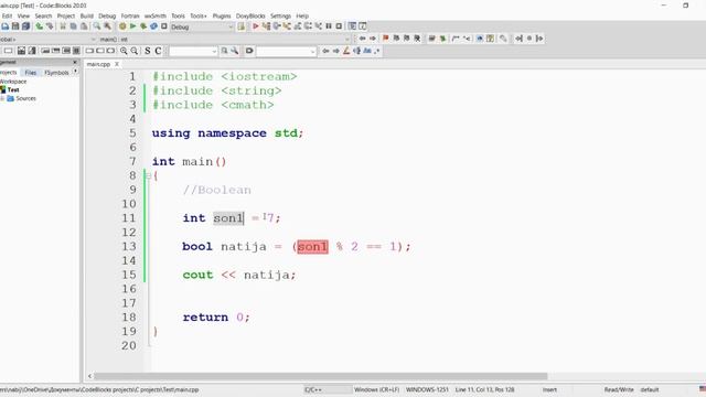 #6-dars C++ da Mantiqiy amallar bilan ishlash (Boolean) смотреть онлайн