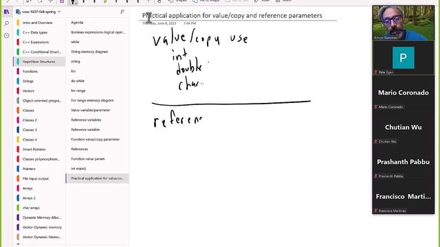 060823 COSC 1337 C++ function reference param, static, and default parameters смотреть онлайн