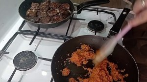 говяжья печень в пищевой соде.