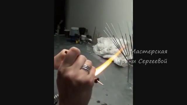 Как сделать свою первую бусину lampwork смотреть онлайн
