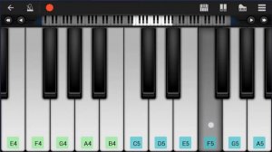 Mobile Piano Tutorial: How to play Sarah by Sandy Alex G
