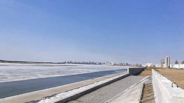 Прогулка по новой набережной Хабаровска