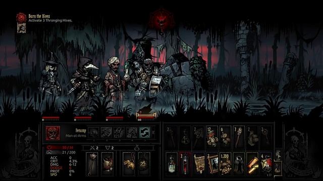 Let's Play Darkest Dungeon - The Crimson Court: Courtyard - Episode 20 смотреть онлайн