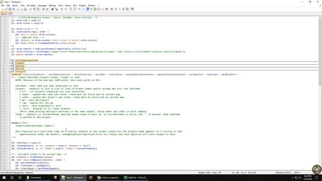 MapTool Macro Writing Tools: Notepad++, RPEdit, Lib:token смотреть онлайн