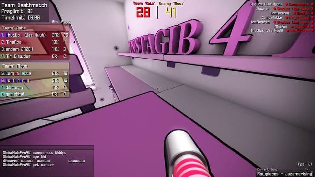 Ratz Instagib.Замечательный режим смотреть онлайн