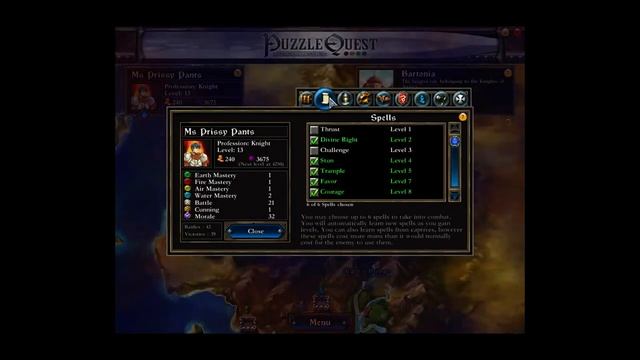 Puzzle Quest: Researching Spells, Forging Items, and Finding Runes смотреть онлайн