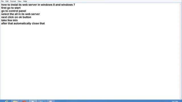 how to install iis 7 8 Vista web server смотреть онлайн