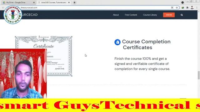 Learn AutoCAD, Solidworks and Fusion 360 courses with Certificates | SourceCAD Free Tutorials смотреть онлайн