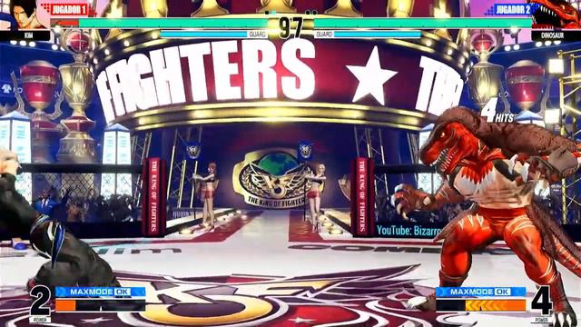 KIM VS DINOSAUR - KOF XV смотреть онлайн