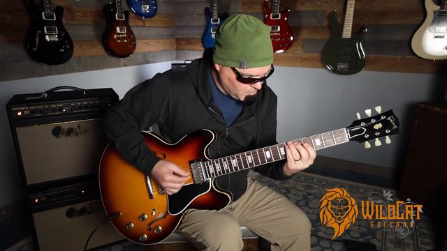 Gibson Custom Shop VOS 1964 ES335 - DIAMONDS IN THE ROUGH! смотреть онлайн