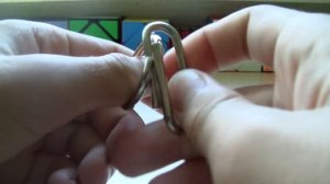 Как разъединить и соединить металлическую головоломку кольцо и скрепка. (Выпуск 9)