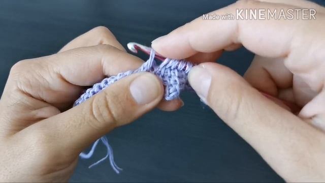 ОЧЕНЬ интересное начало вязания! #тунисскоевязание #tunisiancrochet.mp4