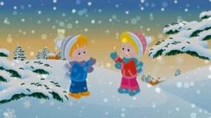 Детская песенка "Снег,  снежок...", исполняет Юлия Селиверстова