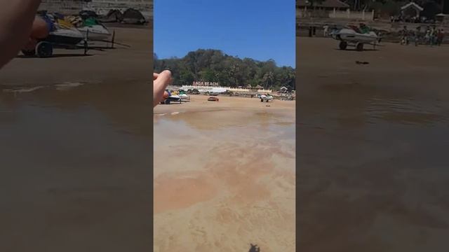 Гоа. Пляж Бага. смотреть онлайн