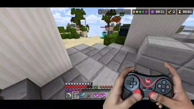 Skywars [SOLO] + Handcam | Controller Gameplay (Minecraft Bedrock Edition) | by Sunbun123 смотреть онлайн