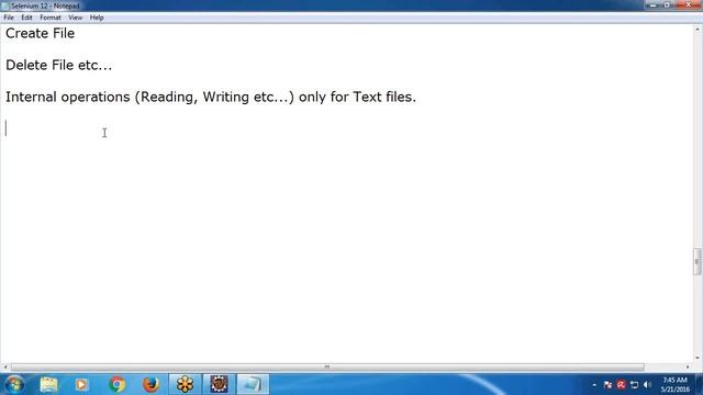 Java for Selenium Part 7: Java Exception Handling, File Handling смотреть онлайн