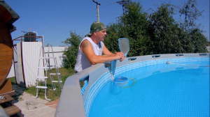 Как быстро слить воду с каркасного бассейна Очень быстро