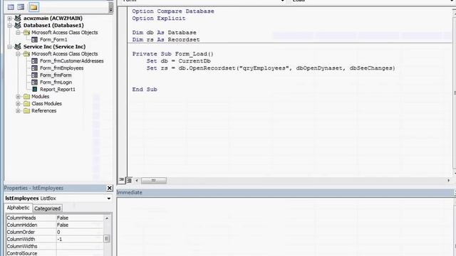 53. VBA - Recordsets Part 1 (Programming In Microsoft Access 2013) ? смотреть онлайн