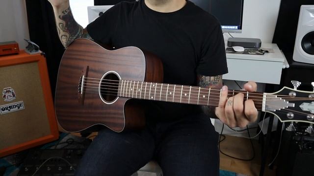 Is This GUITAR worth the MONEY?!! D'Angelico Premier Bowery LS (Mahogany Satin) смотреть онлайн