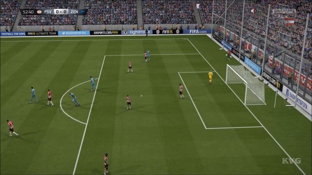 FIFA 15 - UEFA Europa League - PSV Eindhoven vs FC Zenit Saint Petersburg Gameplay (PC HD) [1080p] смотреть онлайн