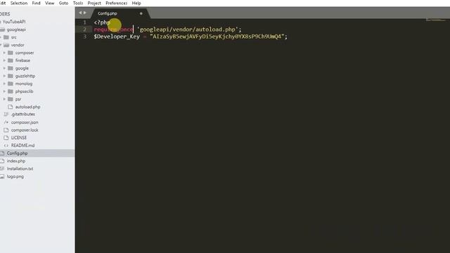 How To Get YouTube API Developer Key & Configuration With Google Client API PHP Lesson 2 смотреть онлайн