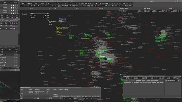 ATC - Москва Контроль. Полная ПЕРЕГРУЗКА