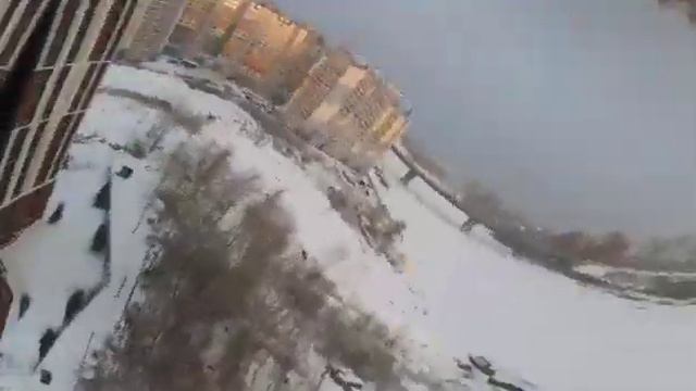 Вид из окна ЖК Ясный берег в Новосибирске
