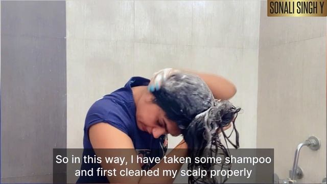 My Realistic Full Day Hair Care Routine || HOW I GET LONG & Straight HAIR Naturally #ad