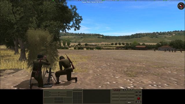 Combat Mission: Fortress Italy - Olive field skirmish смотреть онлайн