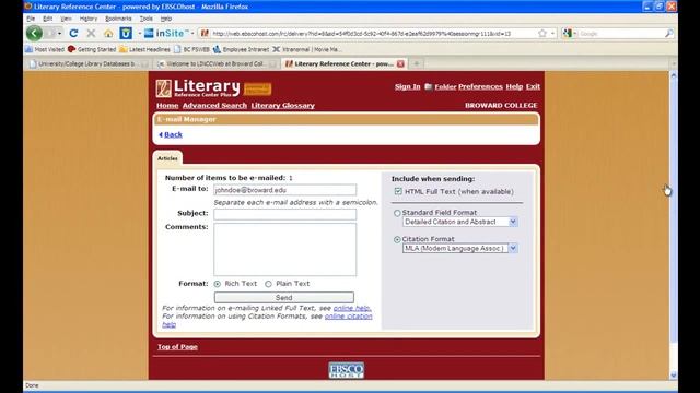 Literary Reference Center database tour (no captions) смотреть онлайн