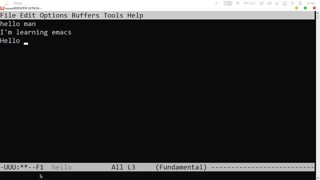 Emacs For Complete Beginners смотреть онлайн