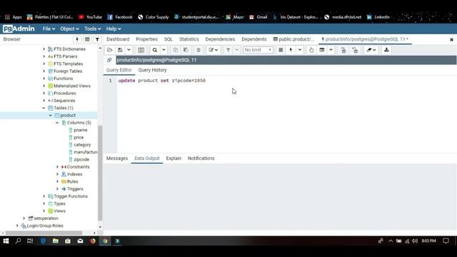 update column in postgresql смотреть онлайн