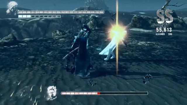 DmC: Devil May Cry Vergil's Downfall - Hollow Vergil Boss - VMD - No Damage - SSS смотреть онлайн