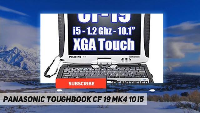Panasonic ToughBook CF 19 mk4 10" i5 - Review 2023 смотреть онлайн