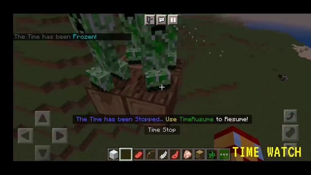 Time Stop In Minecraft PE | How To Stop Time In MCPE 1.18 | Mcpe Mods And Addon #Minecraft