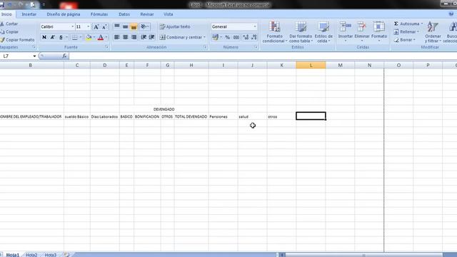 VIDEO EXCEL ELABORACION DE NÓMINA смотреть онлайн