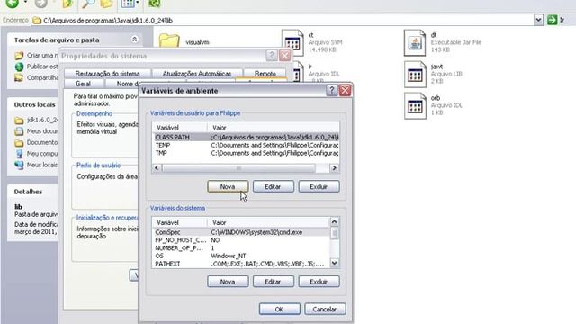 Java- Configurando o Java no Windows XP смотреть онлайн