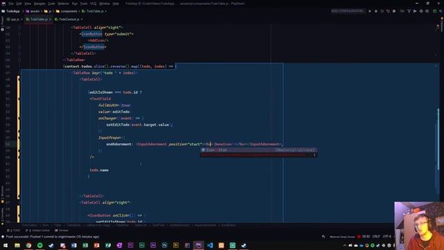 PART 6 - To-Do App - ['Symfony 5', 'React', Material UI'] - updateTodo() Method смотреть онлайн