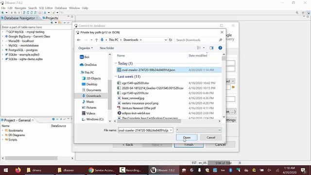 HOWTO: Use DBeaver to query Google's BigQuery смотреть онлайн