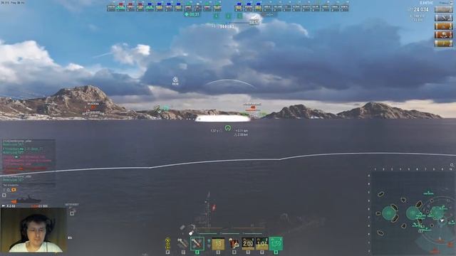 World of Warships. На морально-волевых... смотреть онлайн