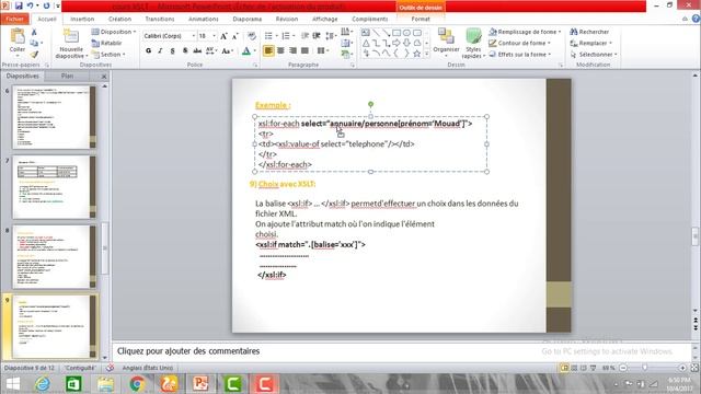 XML :9. Cours détaillée sur Langage XSLT (Partie 2/2) (Darija, Francais et Telecharger Cours) смотреть онлайн