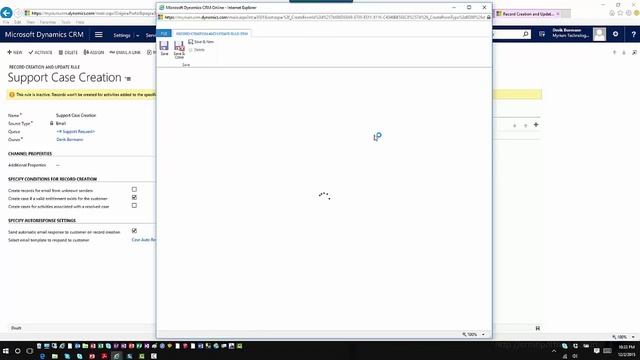 Dynamics CRM Automatic Record Creation смотреть онлайн