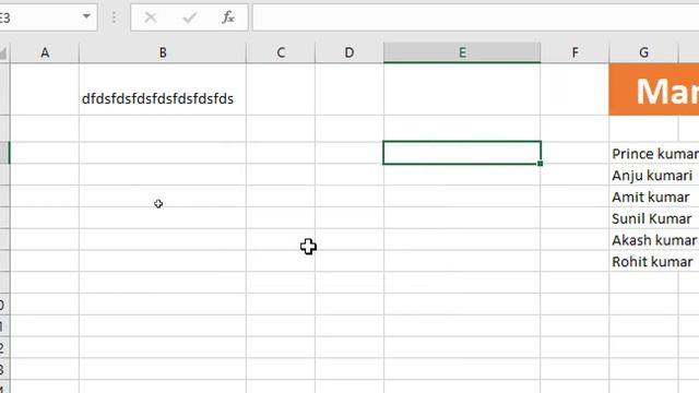 Quickly Resize Column Width In Excel | Quickly Resize Multiple Columns And Rows In Excel |