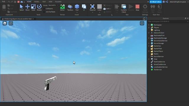 gun following players mouse position test смотреть онлайн