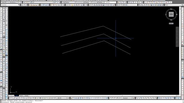 AutoCAD - LINIA I POLILINIA - RYSUJ - PASEK NARZĘDZI - PODSTAWY смотреть онлайн