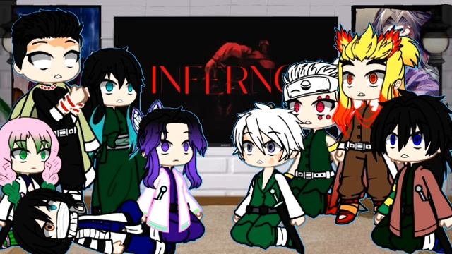 Hashiras React Rap Do Drácula(Muzan As Drácula) Castlevania