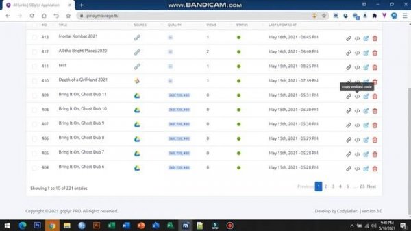 Google Drive Proxy Player v3.0 multi server Original