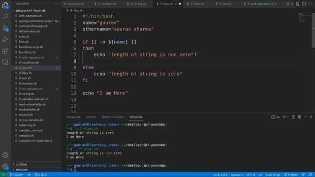 Shell Script tutorials - 33 - If-Else In Shellscript - If-Else Syntax In Shellscript смотреть онлайн