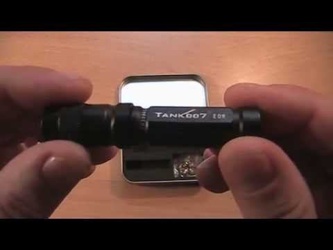 Tank007 E09 - фонарь на ключи смотреть онлайн