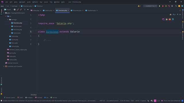 9- [PRATIQUE] Tp héritage php poo darija смотреть онлайн